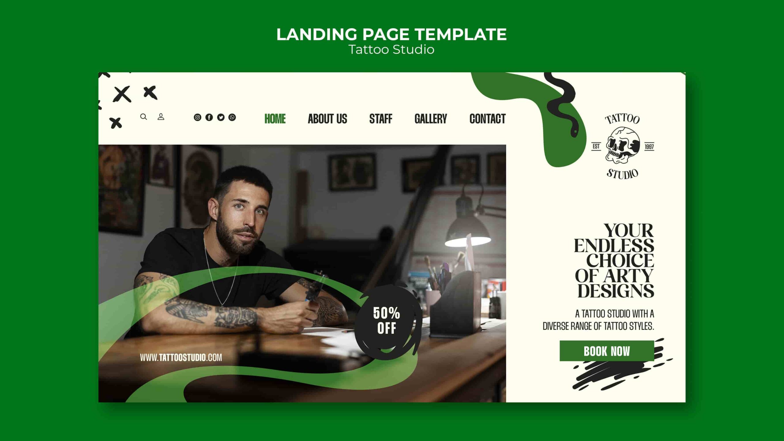 diseño de landing page